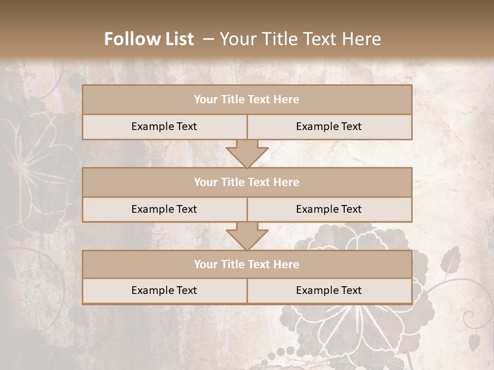 Burned Border Grunge PowerPoint Template