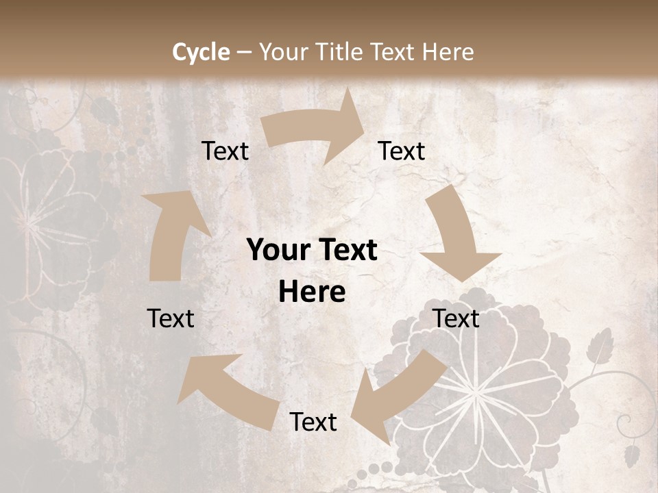 Burned Border Grunge PowerPoint Template