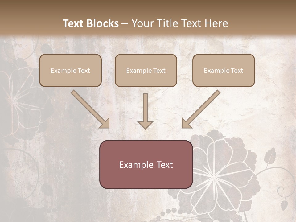 Burned Border Grunge PowerPoint Template