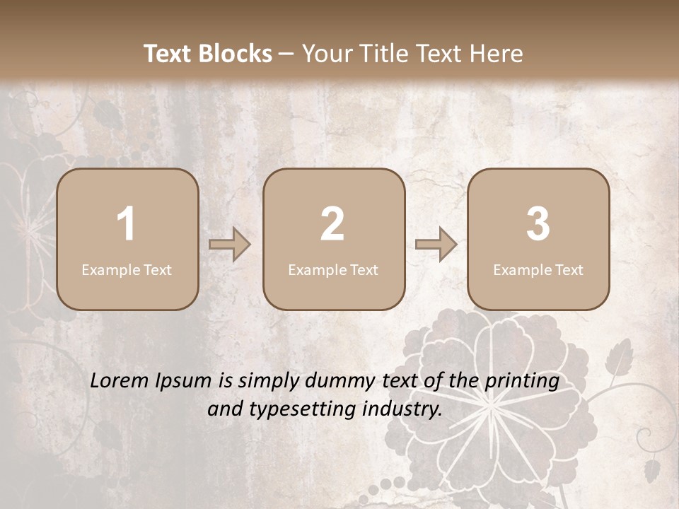 Burned Border Grunge PowerPoint Template