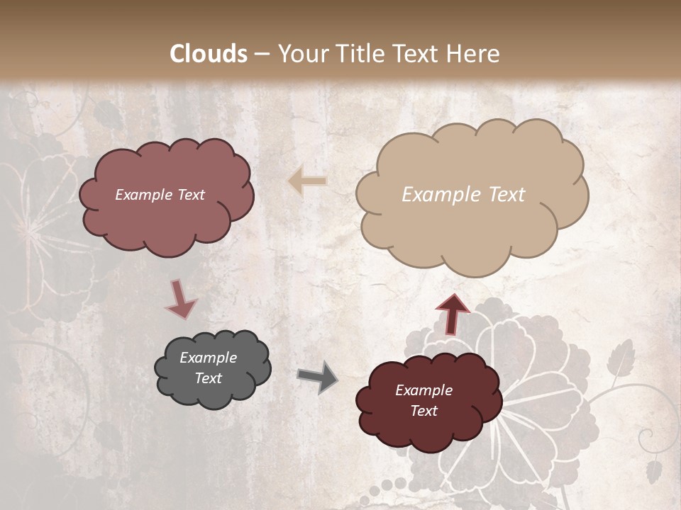 Burned Border Grunge PowerPoint Template