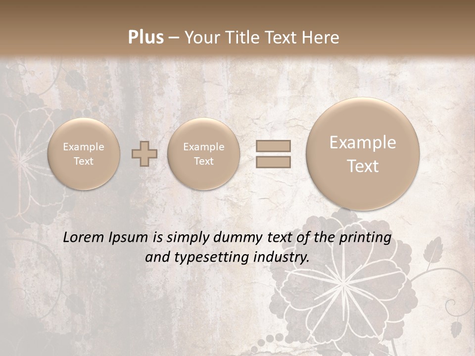 Burned Border Grunge PowerPoint Template
