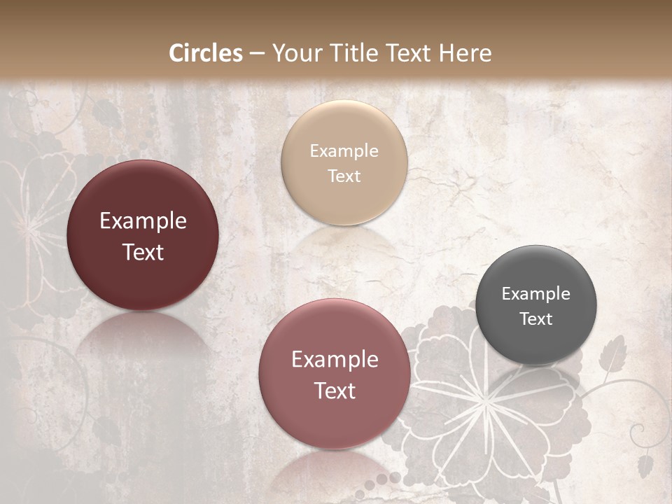 Burned Border Grunge PowerPoint Template