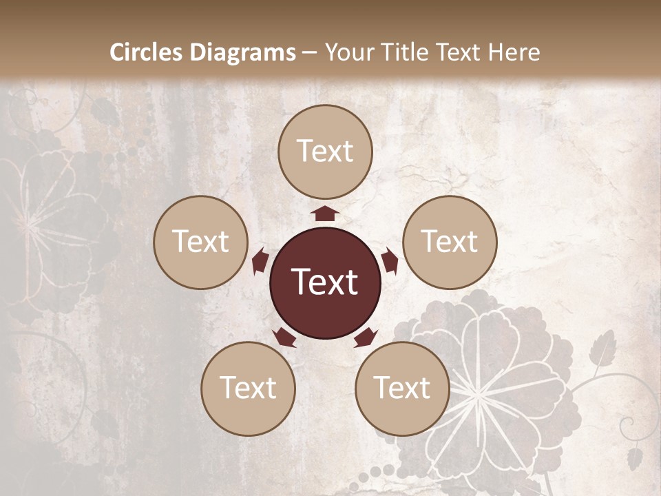 Burned Border Grunge PowerPoint Template