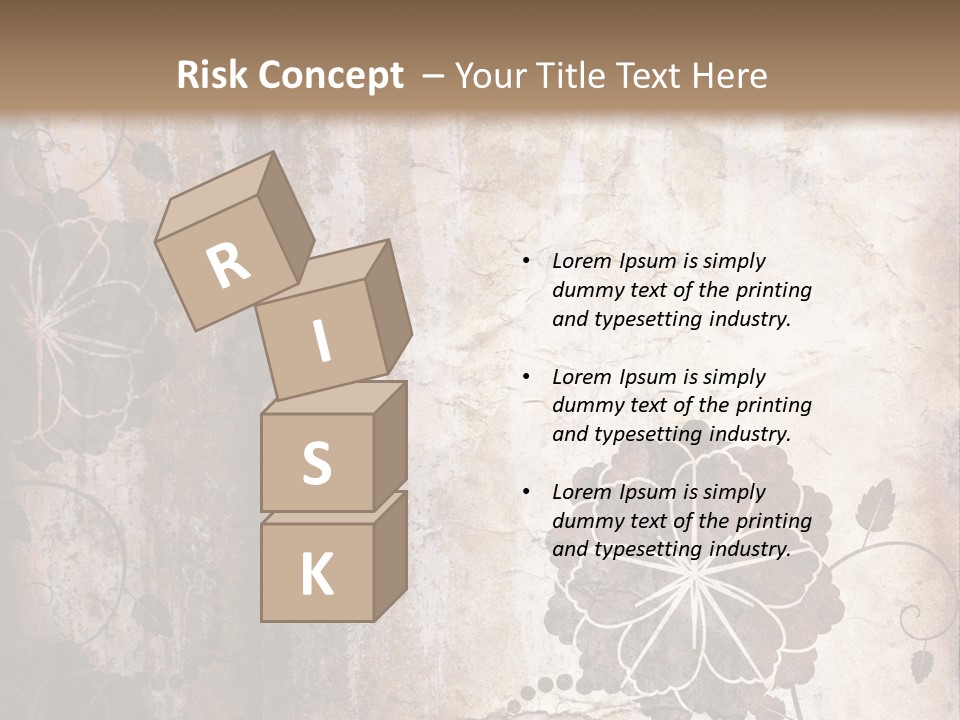 Burned Border Grunge PowerPoint Template