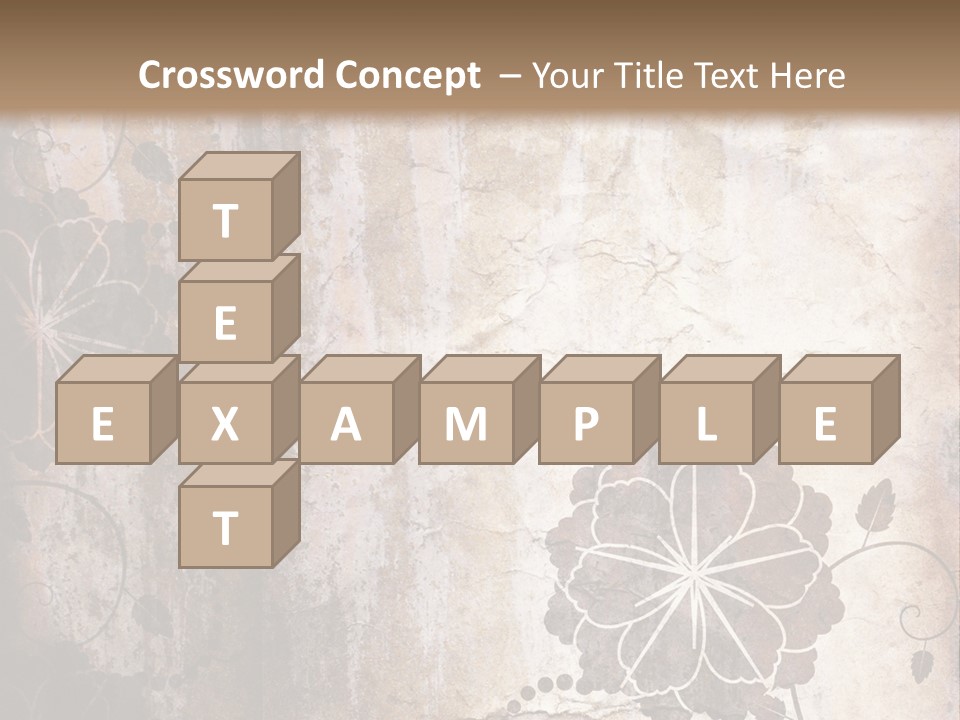 Burned Border Grunge PowerPoint Template