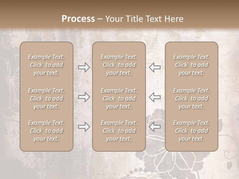 Burned Border Grunge PowerPoint Template