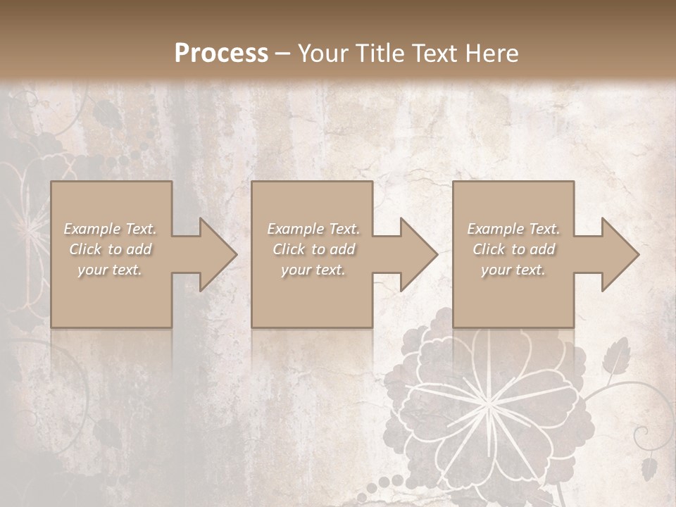 Burned Border Grunge PowerPoint Template