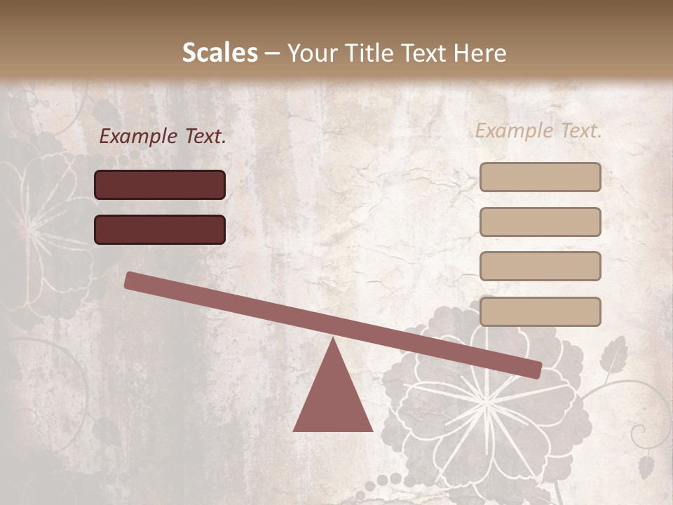 Burned Border Grunge PowerPoint Template
