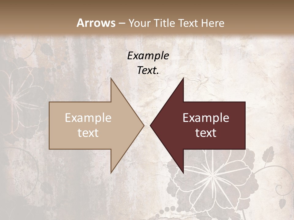 Burned Border Grunge PowerPoint Template