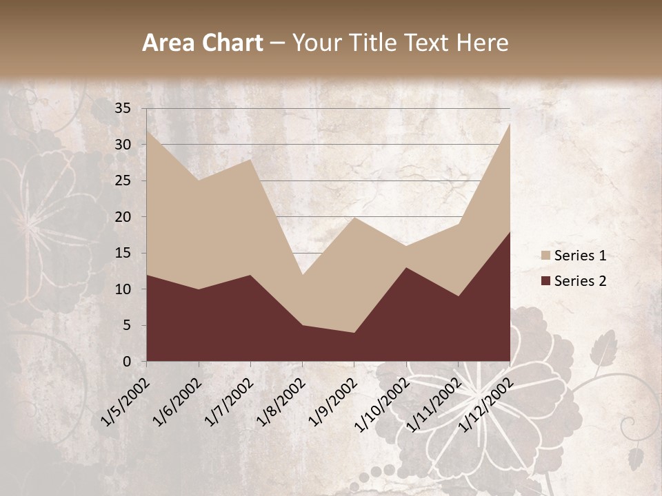 Burned Border Grunge PowerPoint Template
