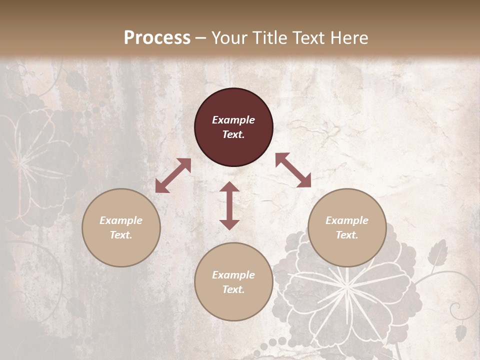 Burned Border Grunge PowerPoint Template