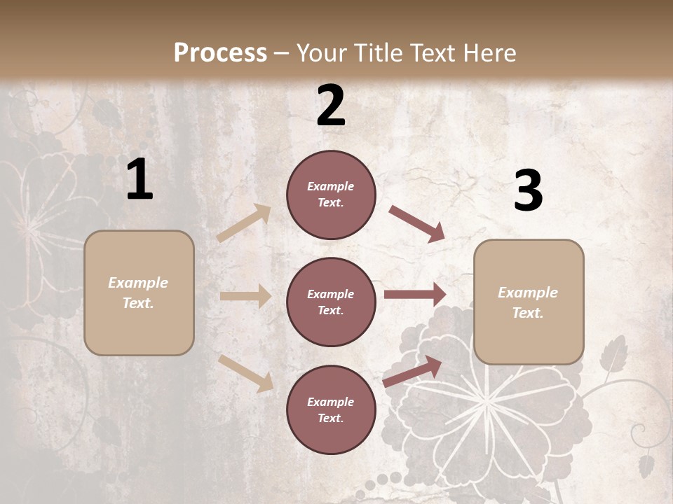 Burned Border Grunge PowerPoint Template
