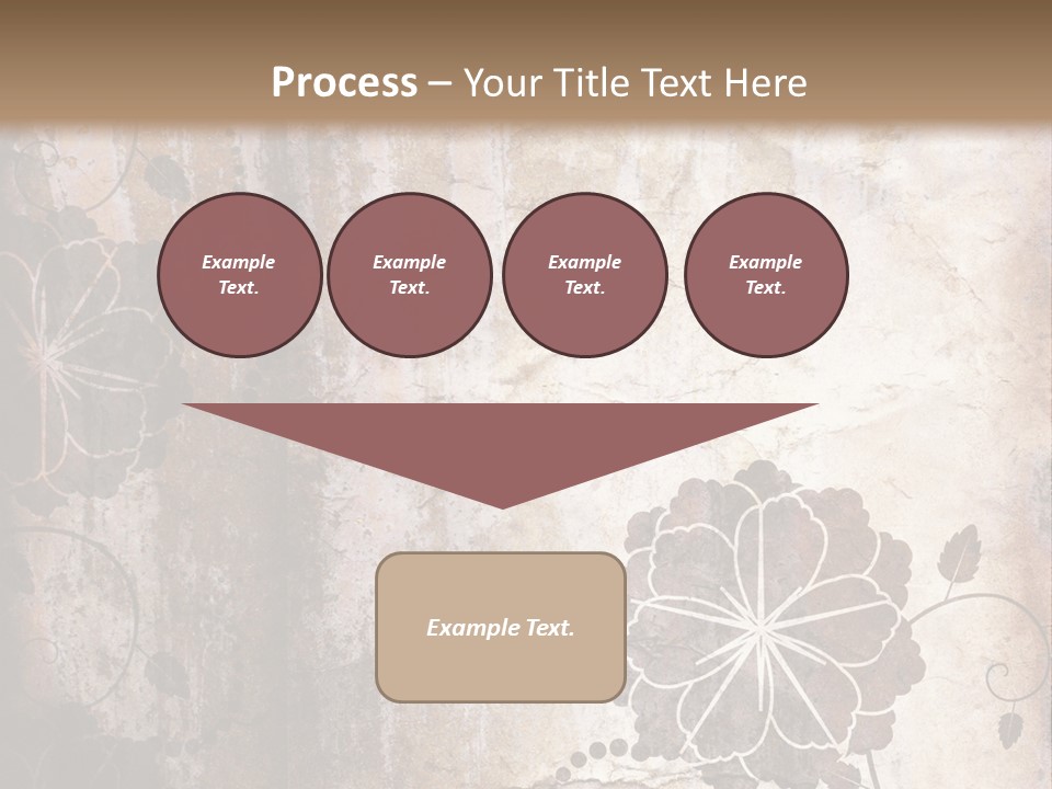Burned Border Grunge PowerPoint Template