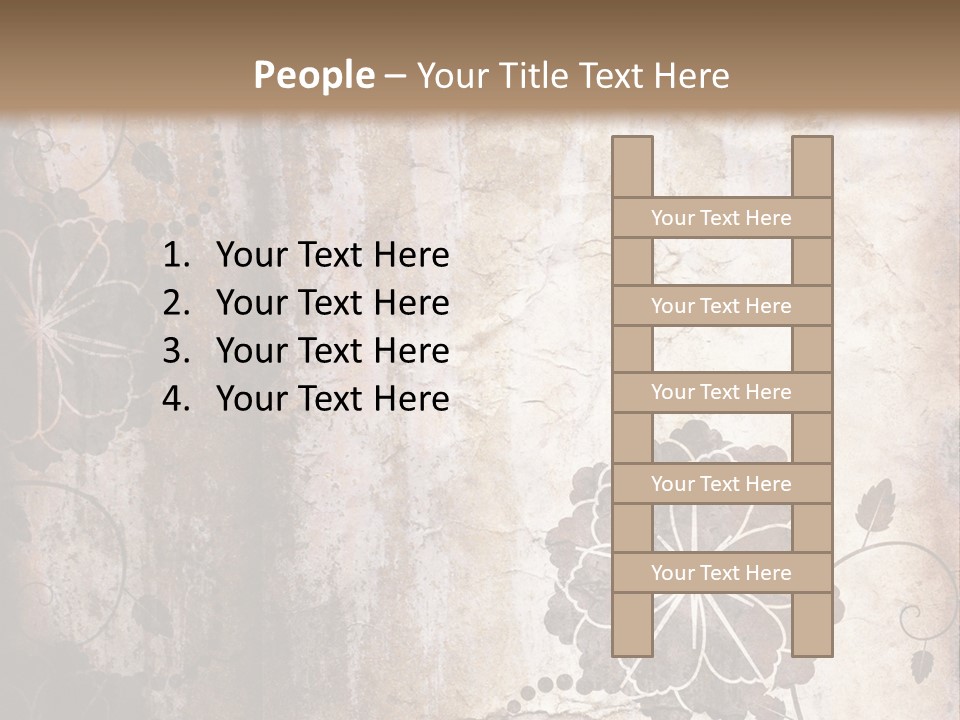 Burned Border Grunge PowerPoint Template