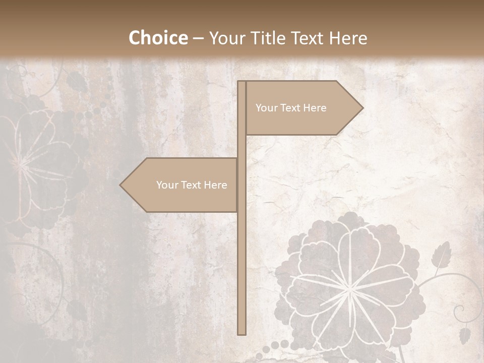 Burned Border Grunge PowerPoint Template