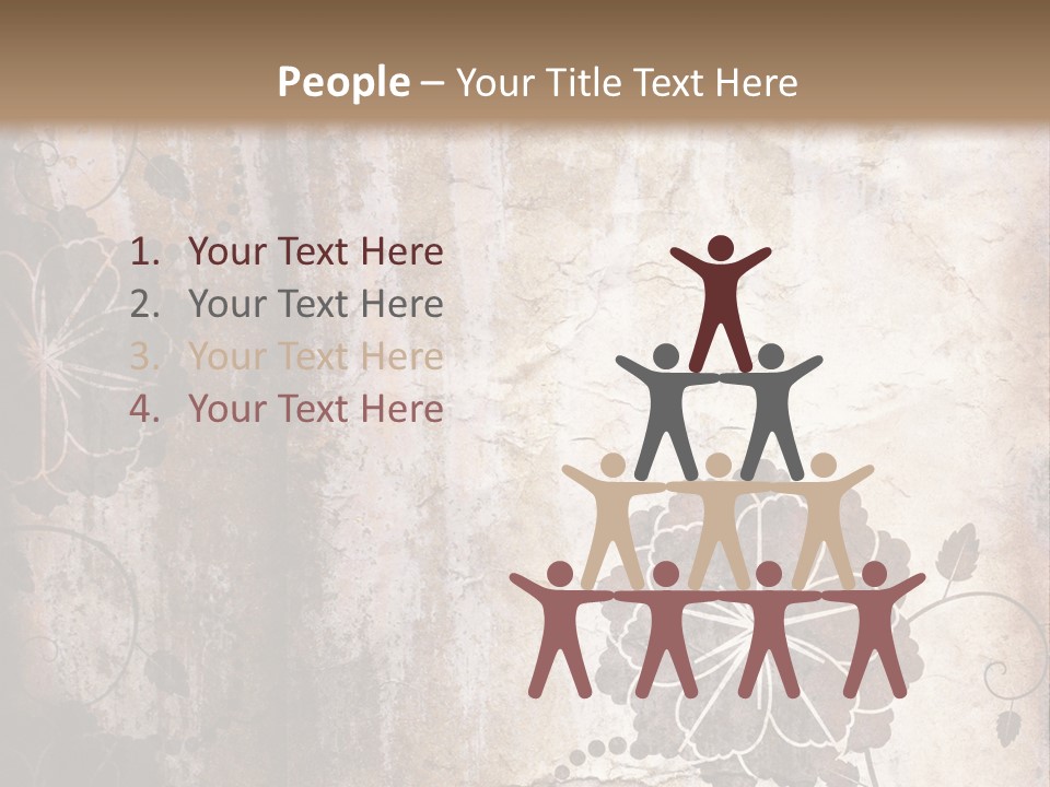 Burned Border Grunge PowerPoint Template