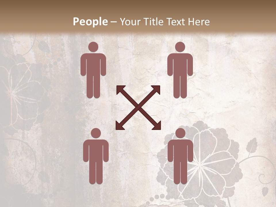 Burned Border Grunge PowerPoint Template