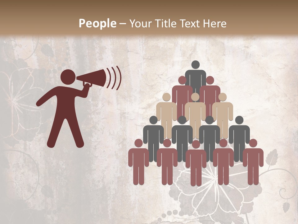 Burned Border Grunge PowerPoint Template