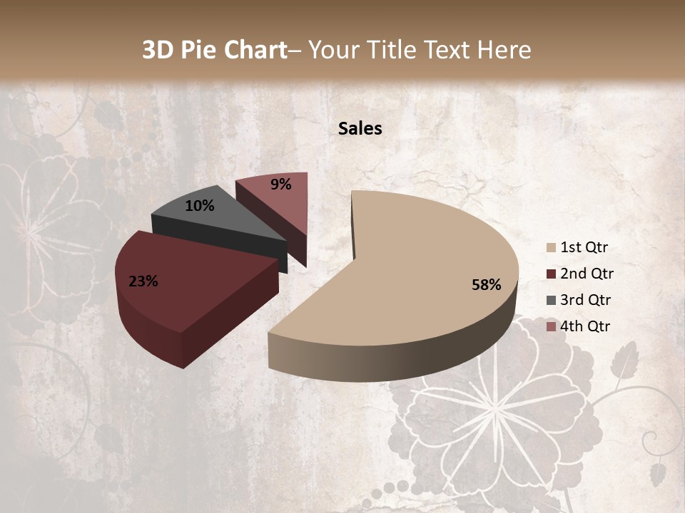 Burned Border Grunge PowerPoint Template