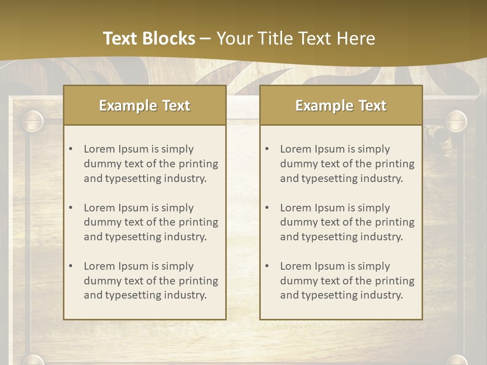 Cover Old Structure PowerPoint Template