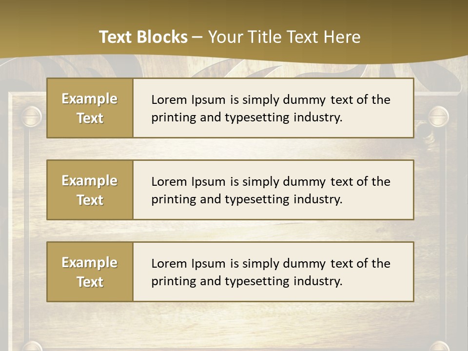Cover Old Structure PowerPoint Template