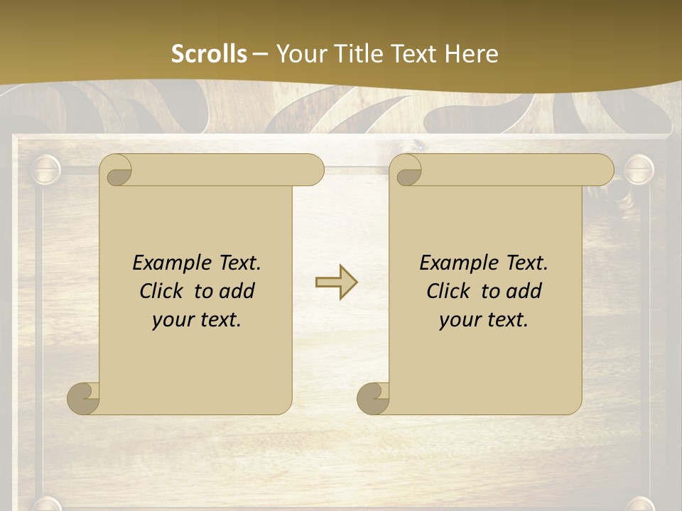 Cover Old Structure PowerPoint Template