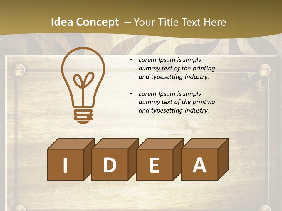 Cover Old Structure PowerPoint Template