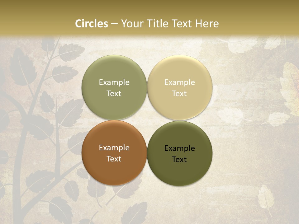 Paint Abstract Aging PowerPoint Template