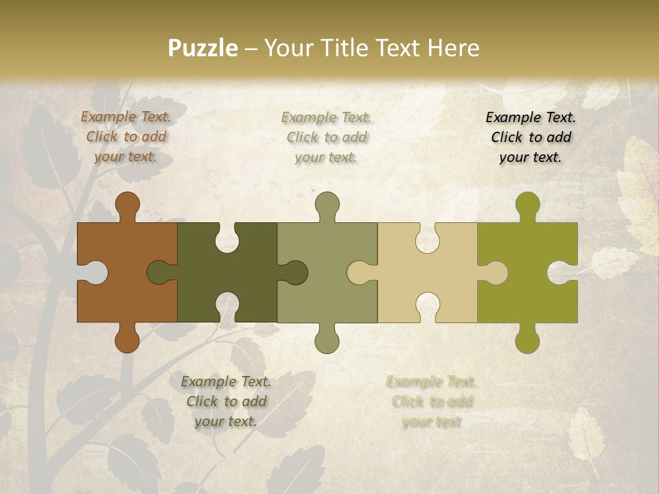 Paint Abstract Aging PowerPoint Template