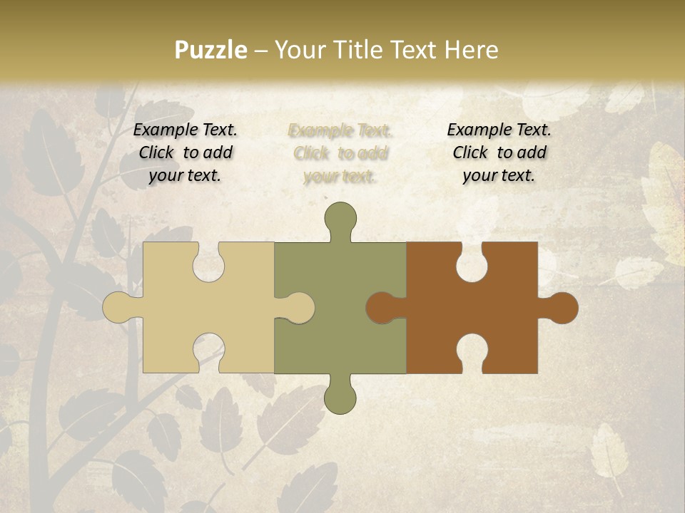 Paint Abstract Aging PowerPoint Template