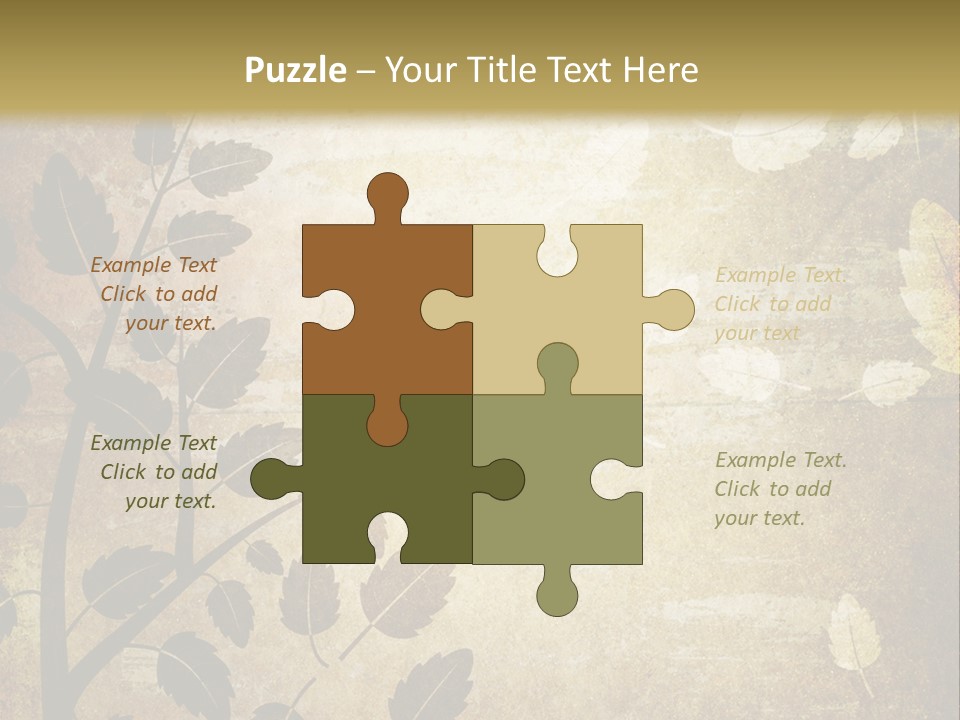 Paint Abstract Aging PowerPoint Template