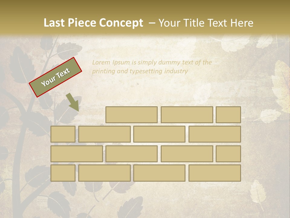 Paint Abstract Aging PowerPoint Template