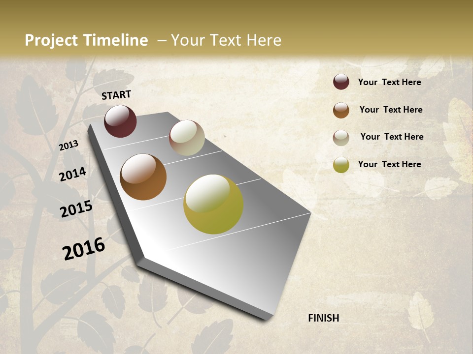 Paint Abstract Aging PowerPoint Template