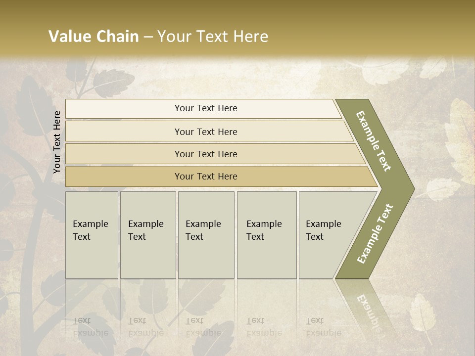 Paint Abstract Aging PowerPoint Template