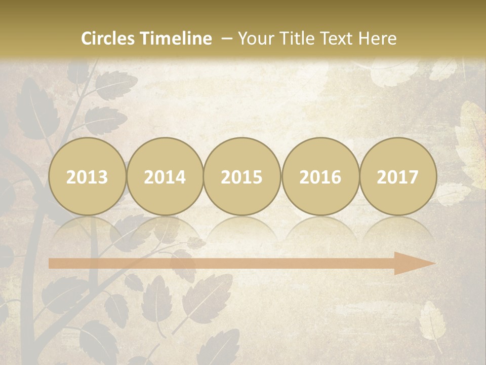 Paint Abstract Aging PowerPoint Template