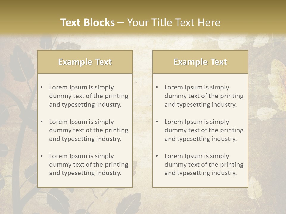 Paint Abstract Aging PowerPoint Template
