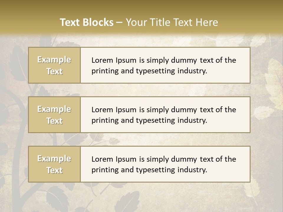 Paint Abstract Aging PowerPoint Template