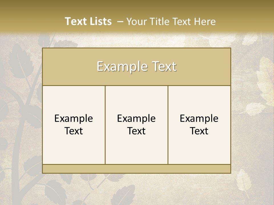 Paint Abstract Aging PowerPoint Template