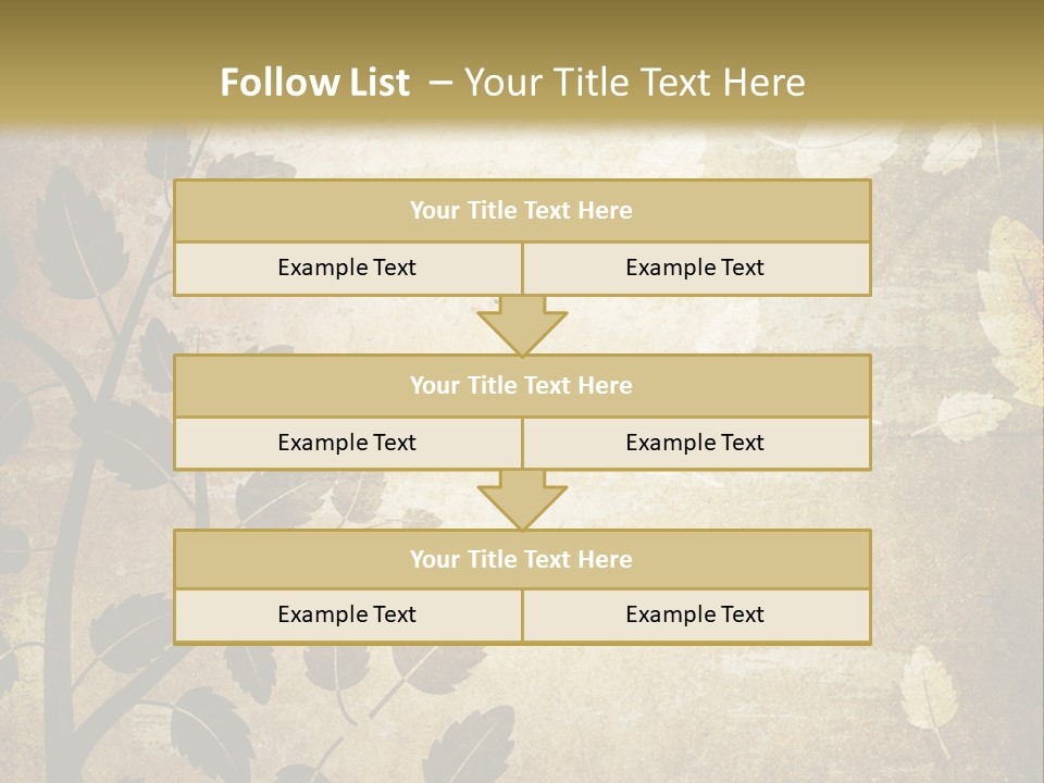 Paint Abstract Aging PowerPoint Template