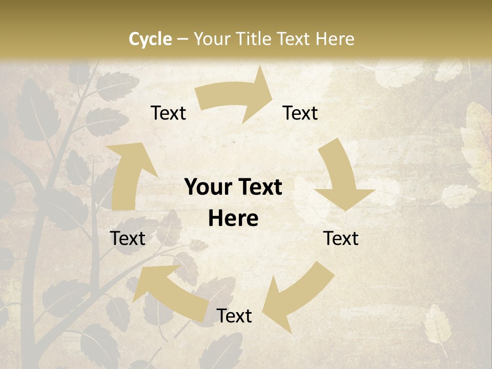Paint Abstract Aging PowerPoint Template