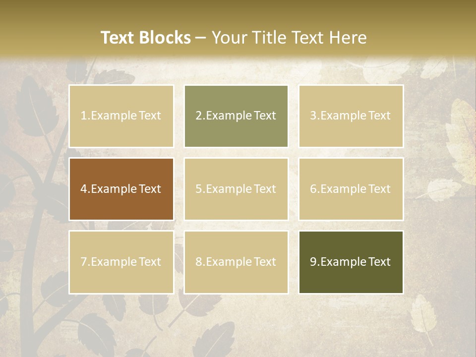 Paint Abstract Aging PowerPoint Template