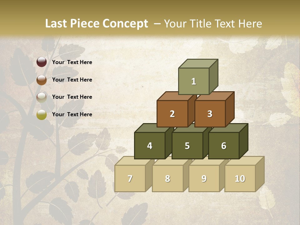 Paint Abstract Aging PowerPoint Template