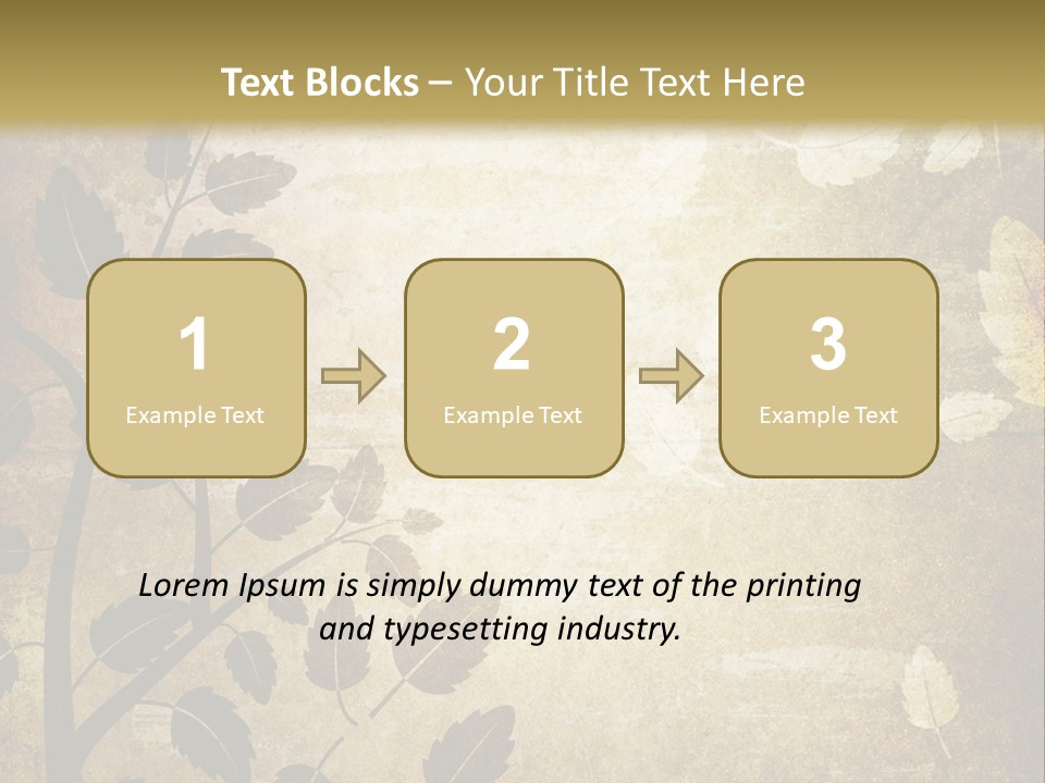 Paint Abstract Aging PowerPoint Template