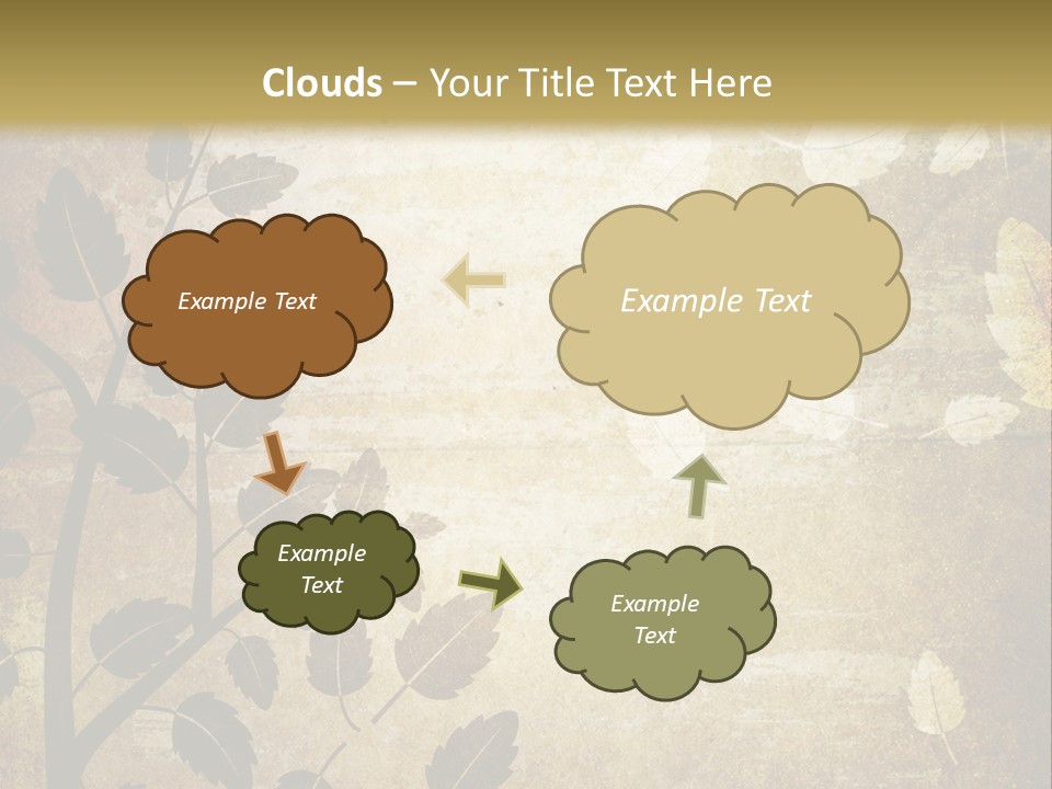 Paint Abstract Aging PowerPoint Template