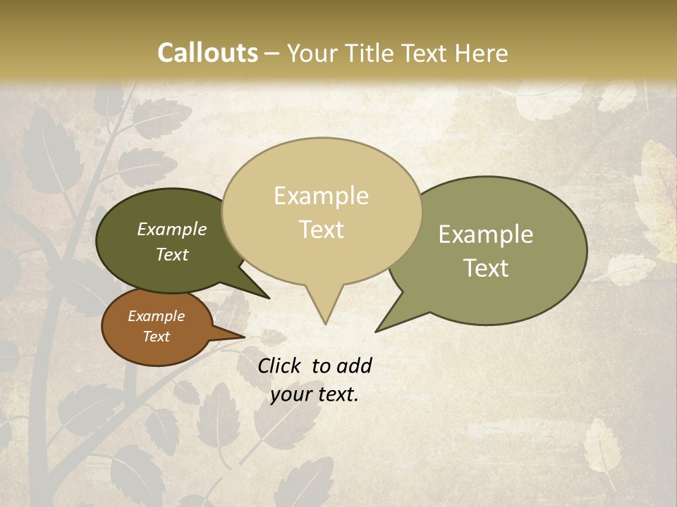 Paint Abstract Aging PowerPoint Template