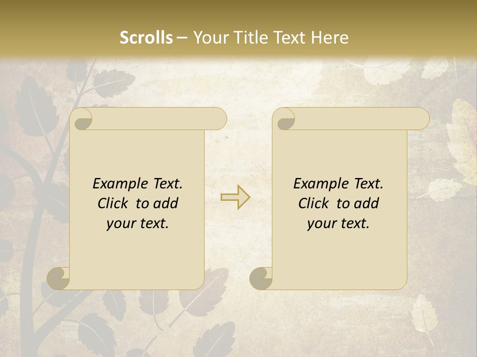 Paint Abstract Aging PowerPoint Template