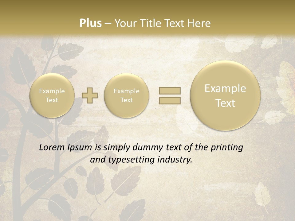 Paint Abstract Aging PowerPoint Template