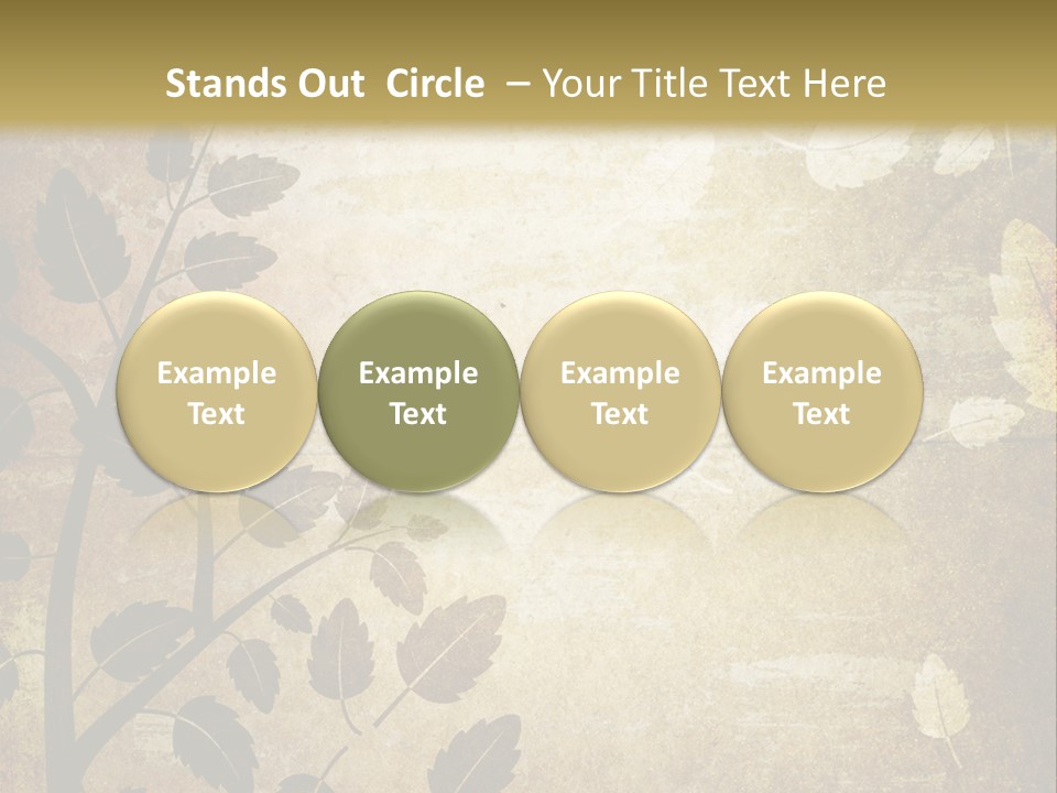 Paint Abstract Aging PowerPoint Template