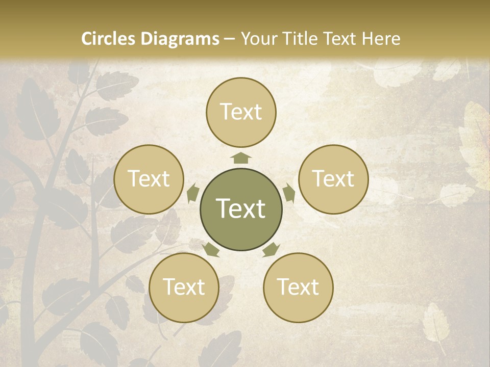 Paint Abstract Aging PowerPoint Template